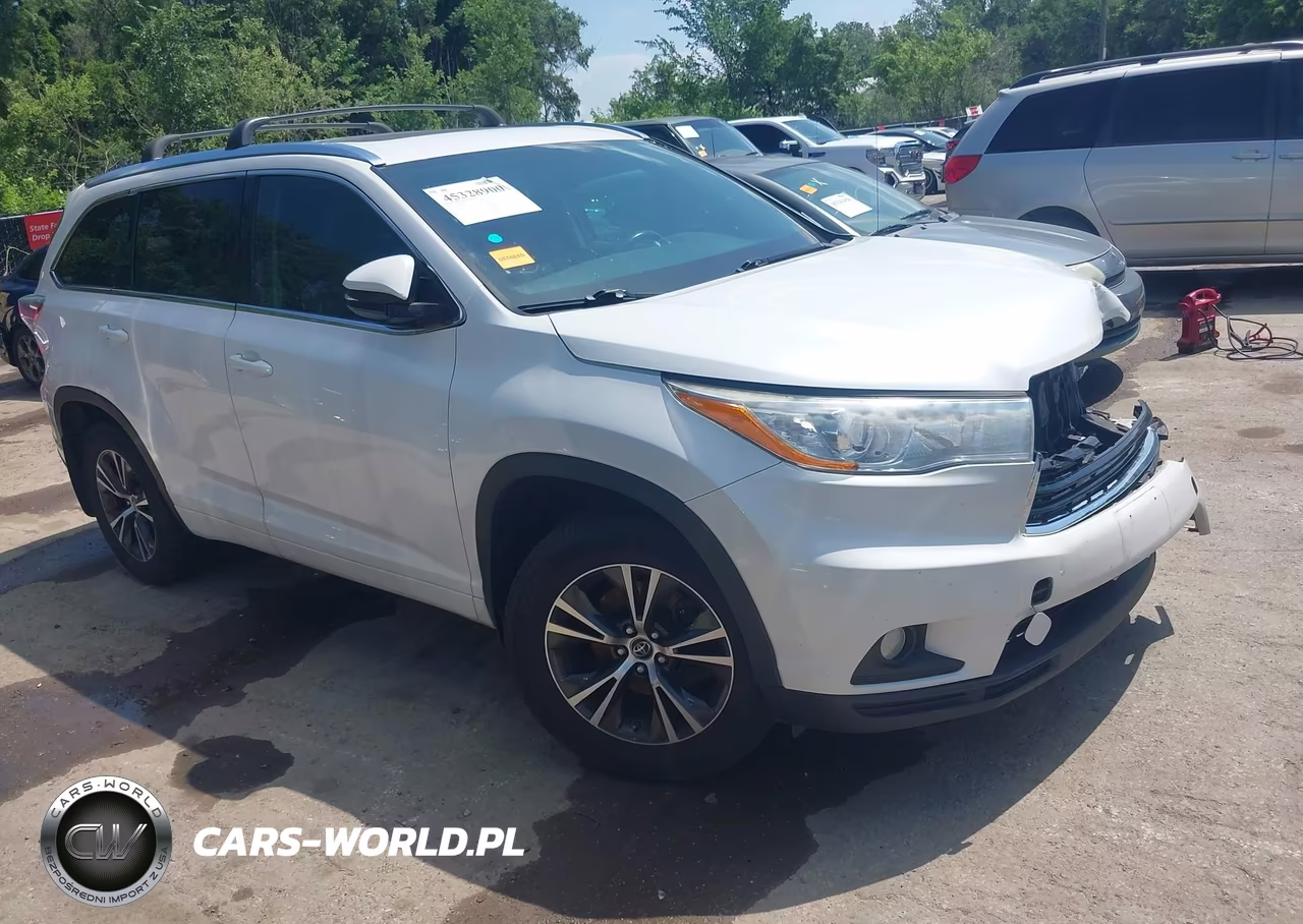 2016 Toyota Highlander Xle V6 – zdjęcie 1 z 16
