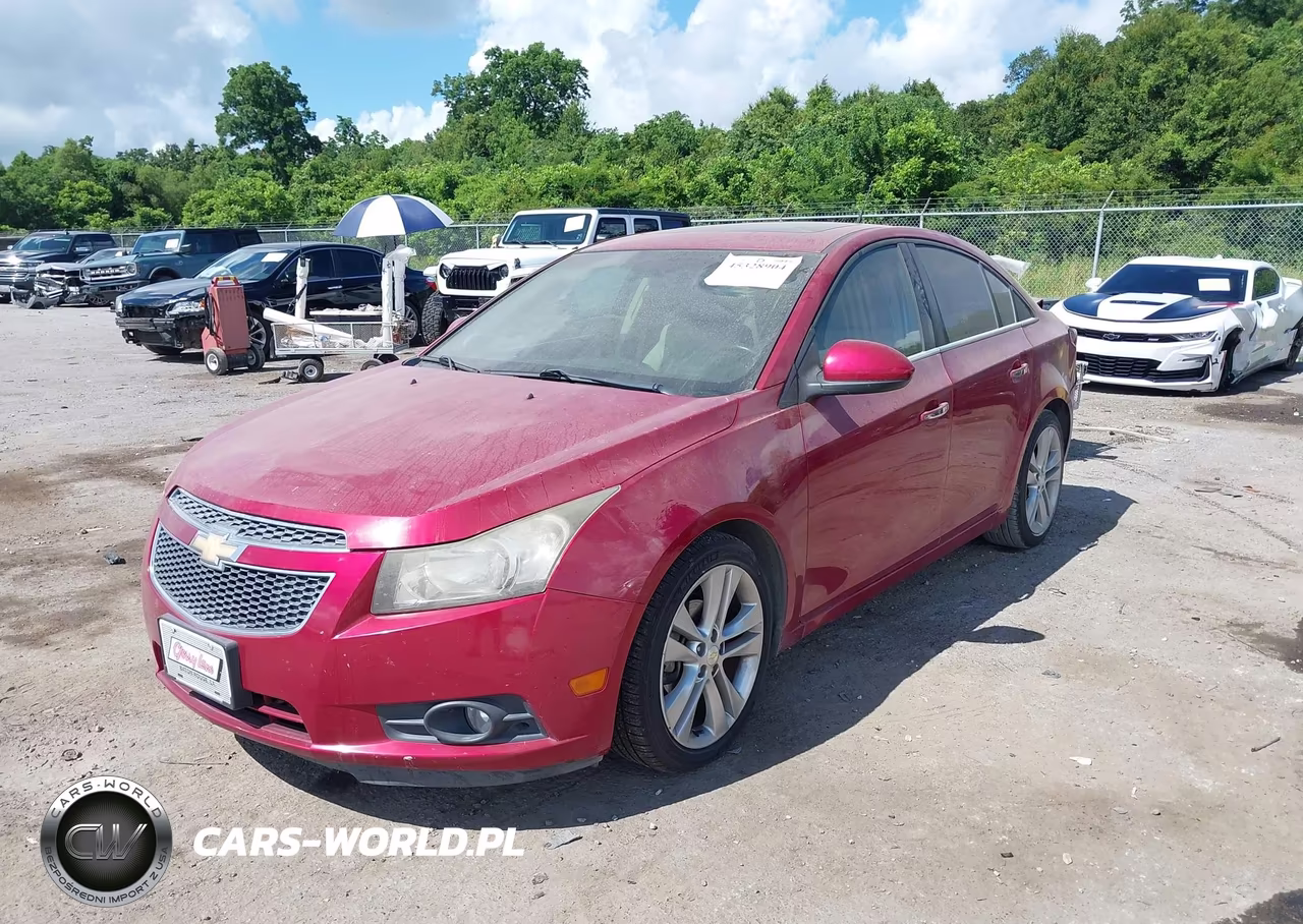 2011 Chevrolet Cruze Ltz VIN:1G1PH5S94B7138546 - 2
