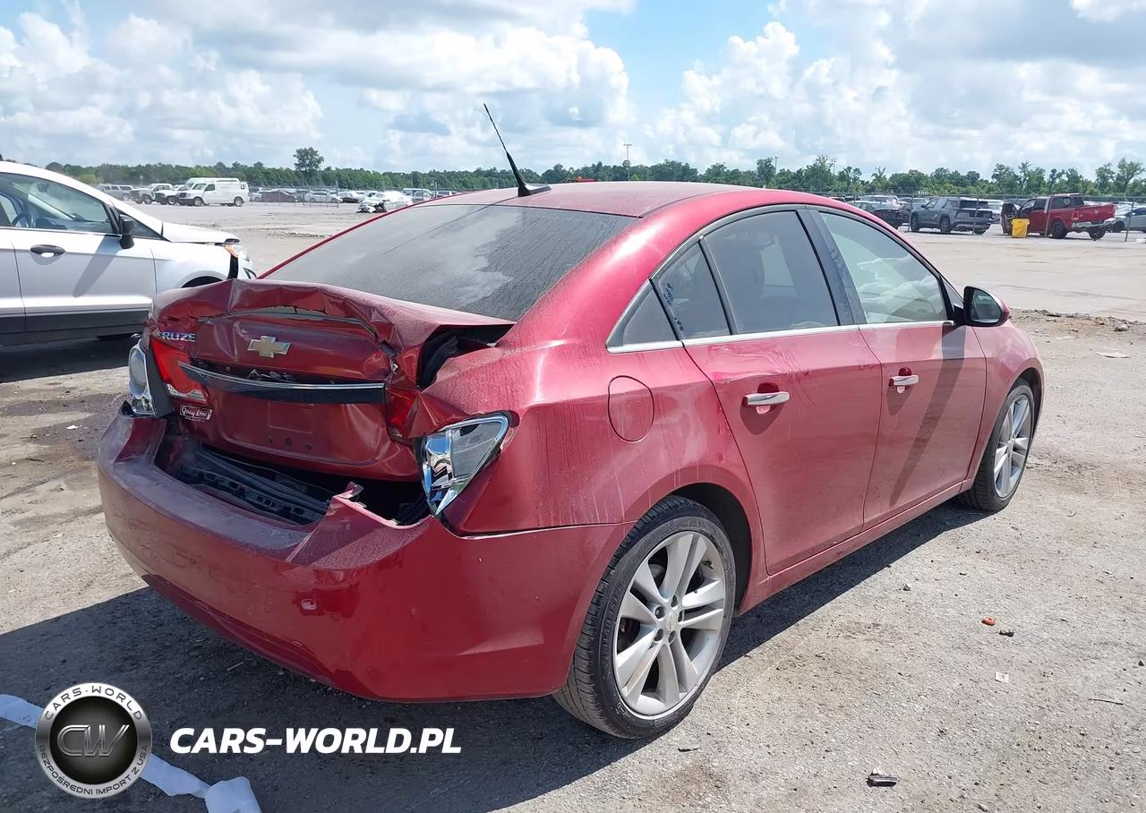 2011 Chevrolet Cruze Ltz VIN:1G1PH5S94B7138546 - 4