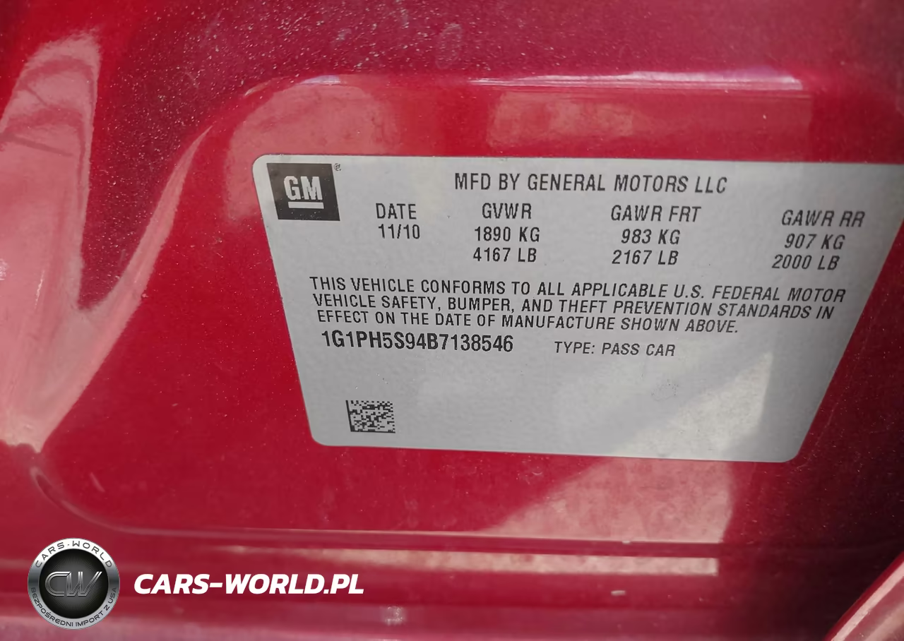 2011 Chevrolet Cruze Ltz VIN:1G1PH5S94B7138546 - 9
