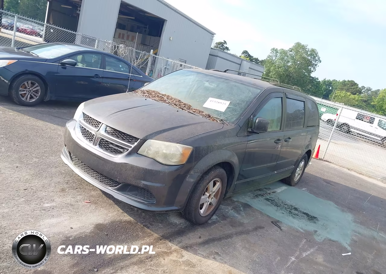 2012 Dodge Grand Caravan Sxt VIN:2C4RDGCG2CR231389 - 2