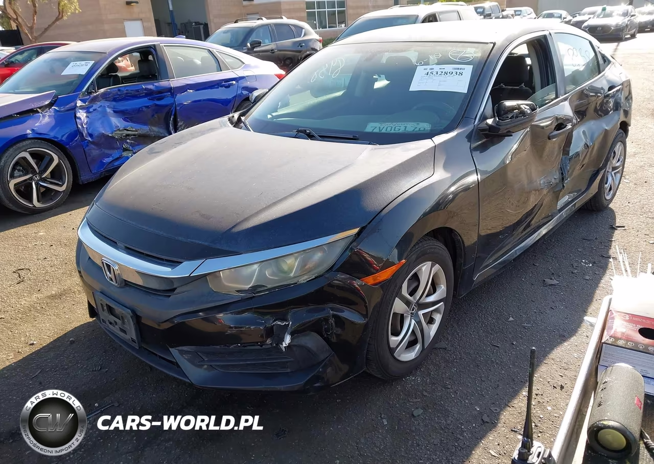 2016 Honda Civic Lx VIN:2HGFC2F53GH544788 - 2