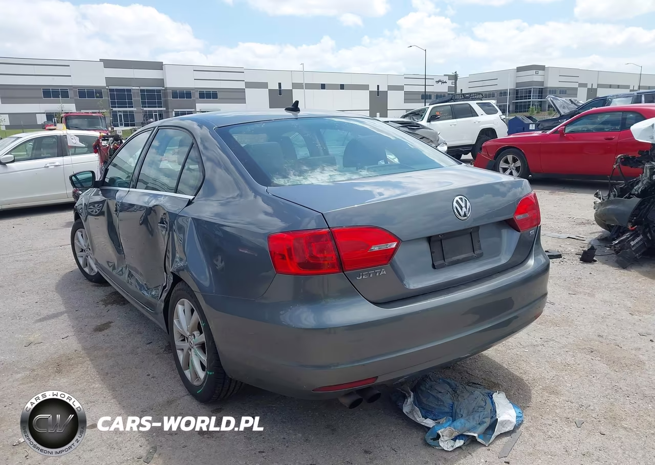 2014 Volkswagen Jetta 1.8T Se VIN:3VWD17AJXEM227745 - 3