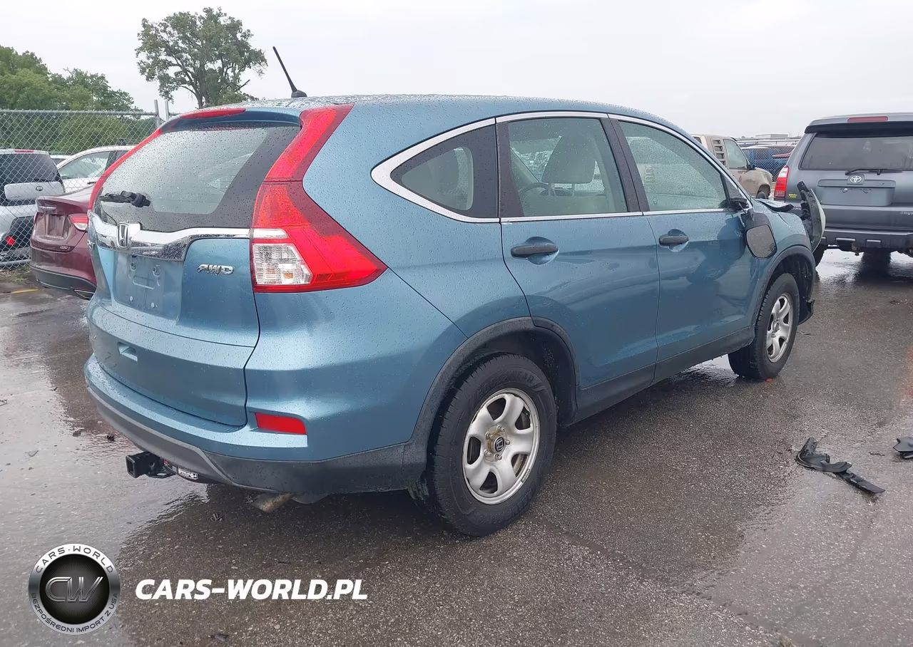 2015 Honda Cr-V Lx VIN:5J6RM4H31FL050294 - 4