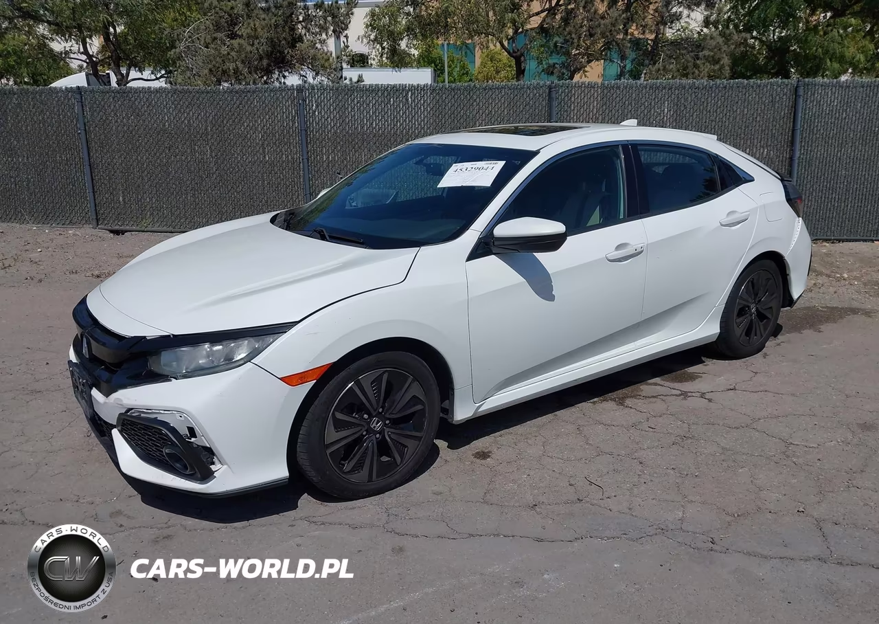 2017 Honda Civic Ex VIN:SHHFK7H5XHU404223 - 2