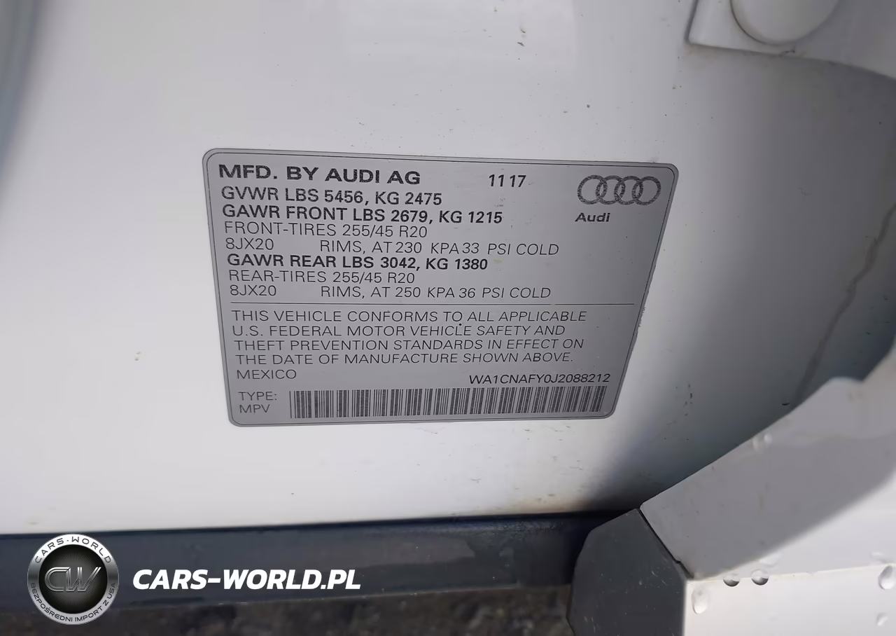 2018 Audi Q5 2.0T Premium-2.0T Tech Premium VIN:WA1CNAFY0J2088212 - 9