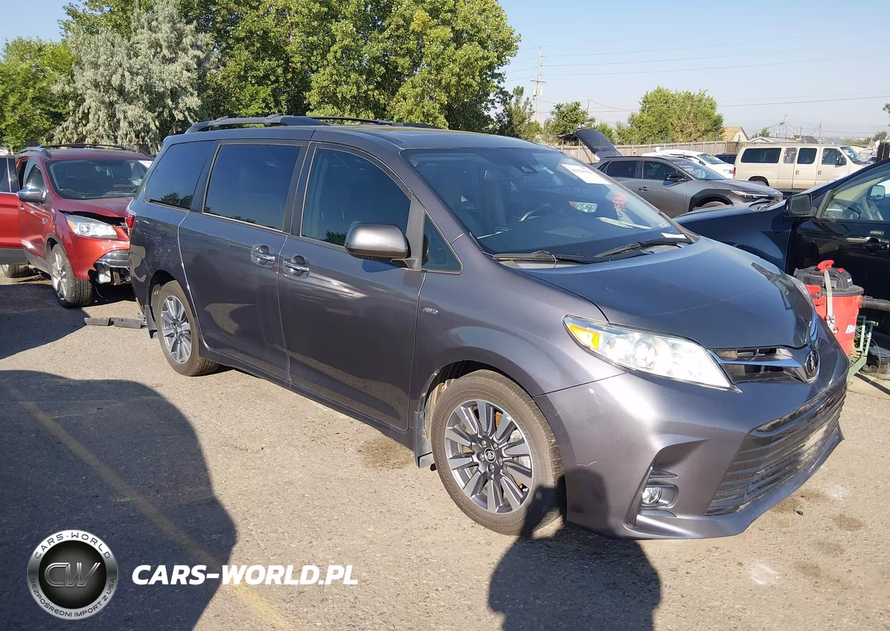 2019 Toyota Sienna Xle 7 Passenger