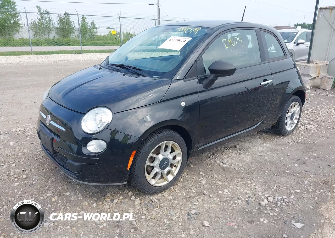 2012 Fiat 500 Pop VIN:3C3CFFAR8CT277292 - 2