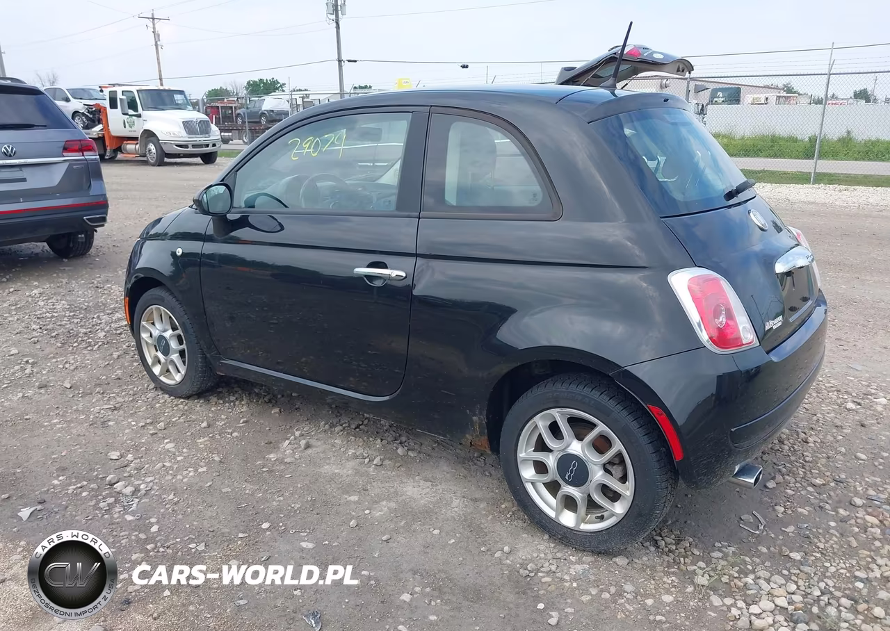 2012 Fiat 500 Pop VIN:3C3CFFAR8CT277292 - 3