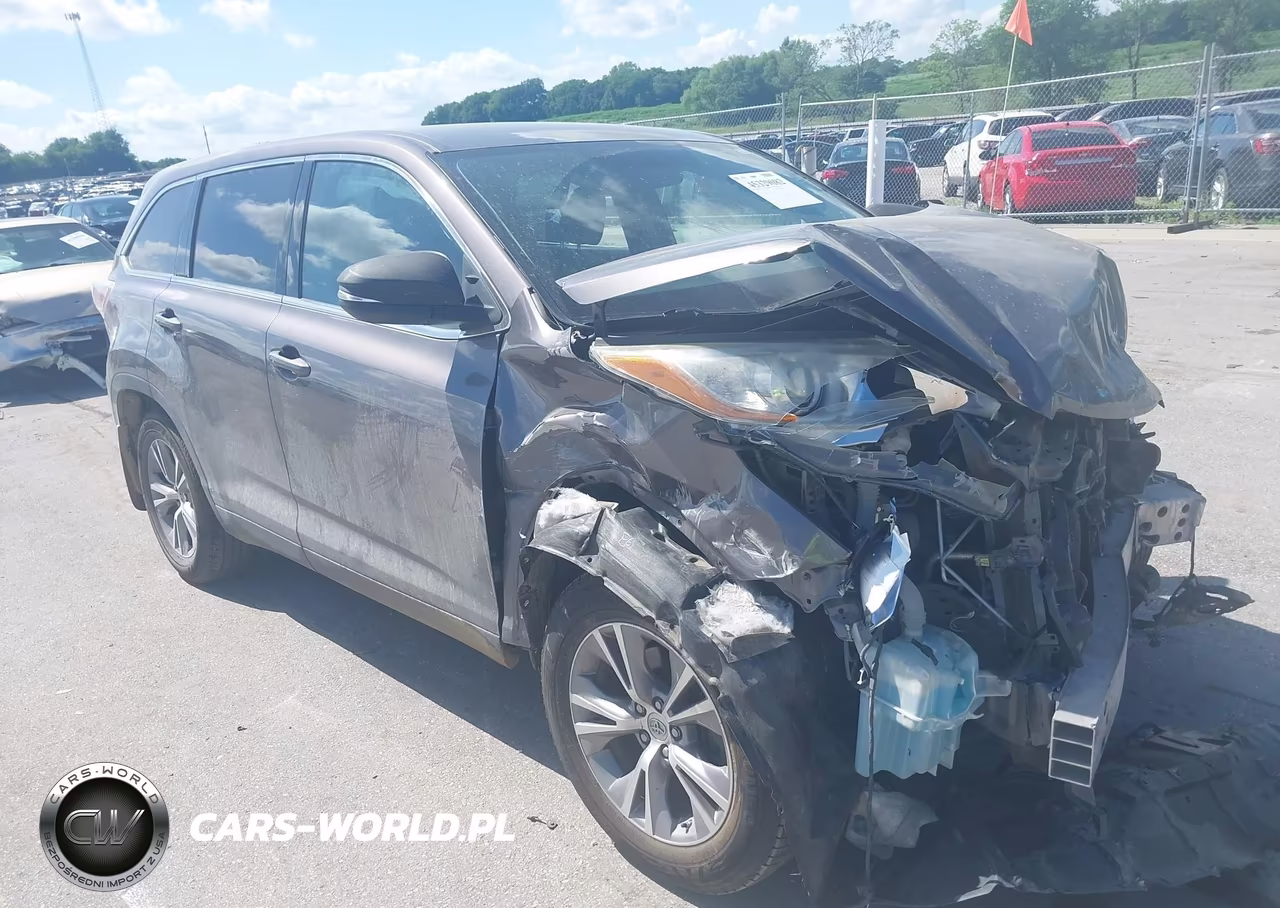 2015 Toyota Highlander Le Plus V6 – zdjęcie 1 z 16