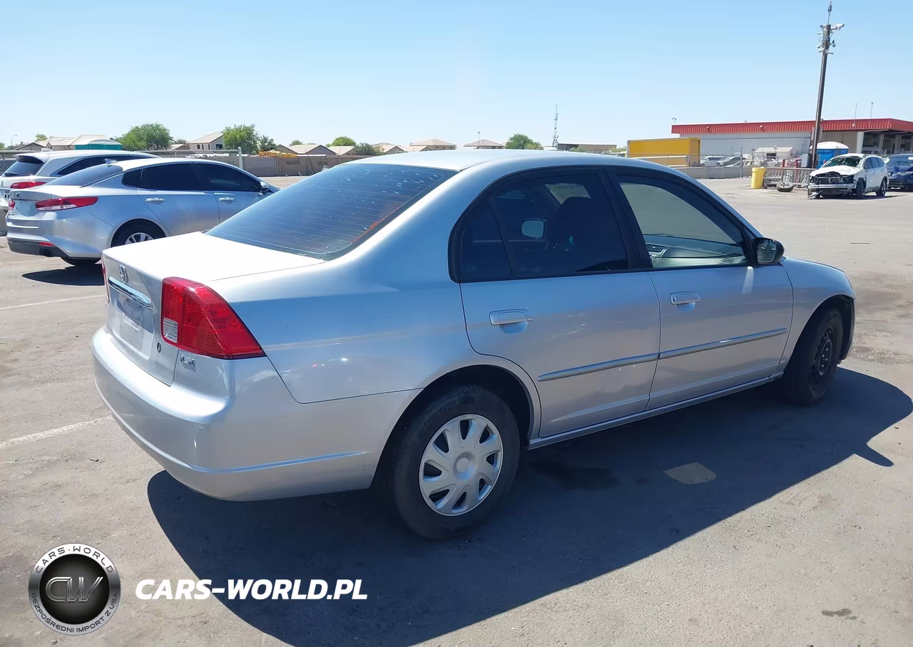 2003 Honda Civic Lx VIN:1HGES16663L014538 - 4