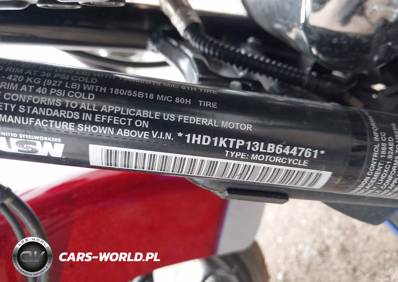 2020 Harley-Davidson Fltrxs VIN:1HD1KTP13LB644761 - 10