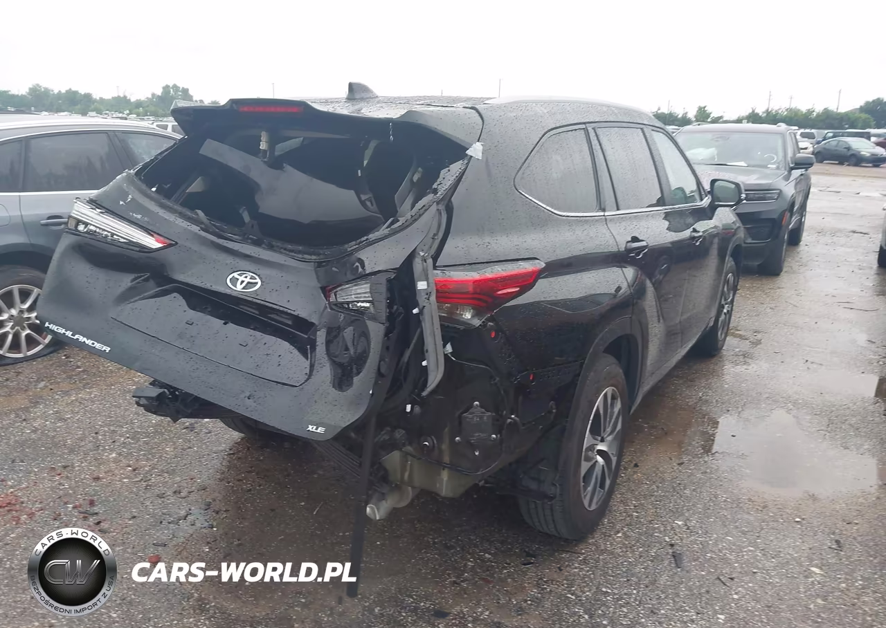 2023 Toyota Highlander Xle VIN:5TDKDRAH4PS035587 - 4