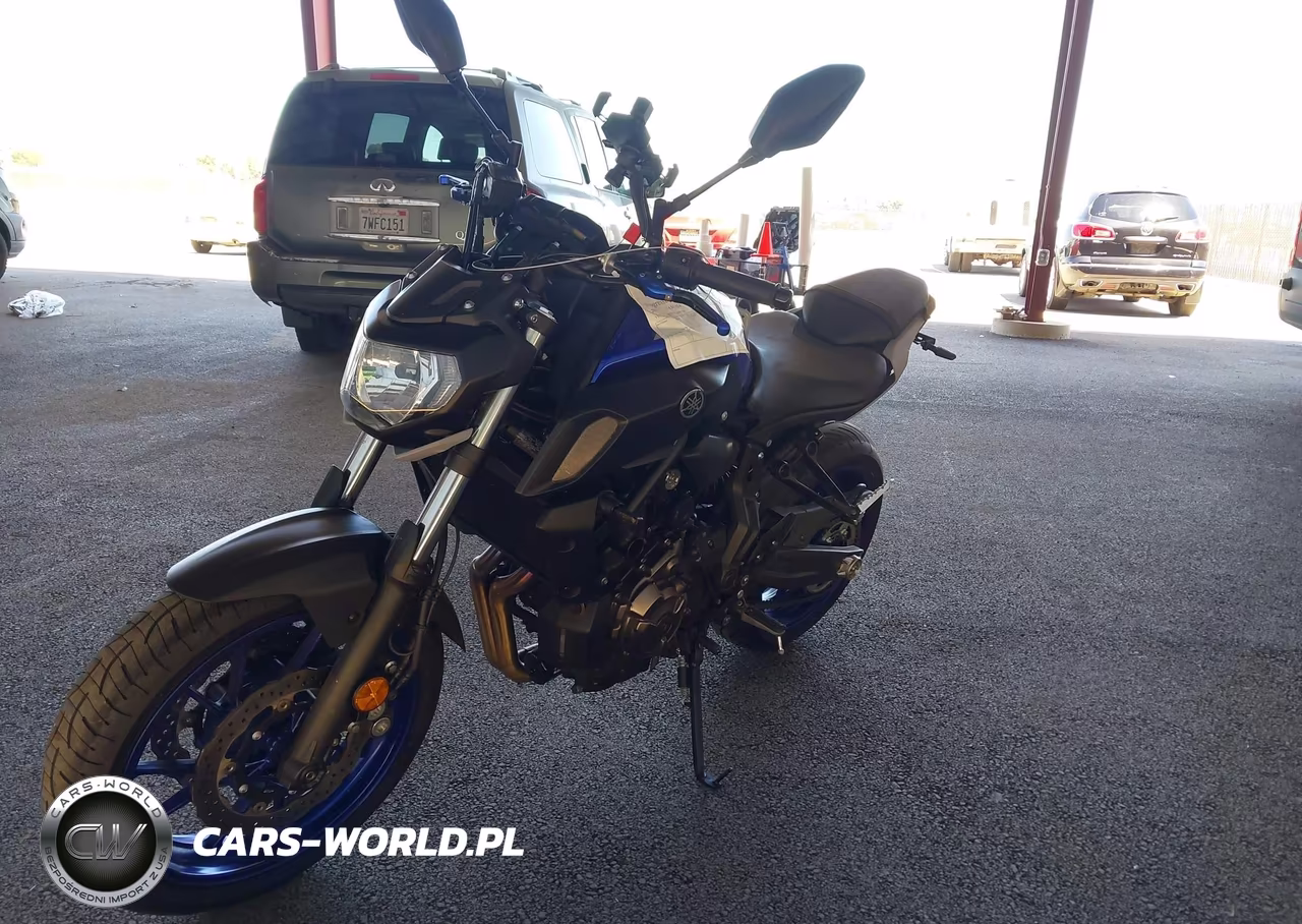 2020 Yamaha Mt07 C VIN:JYARM27Y3LA001379 - 2