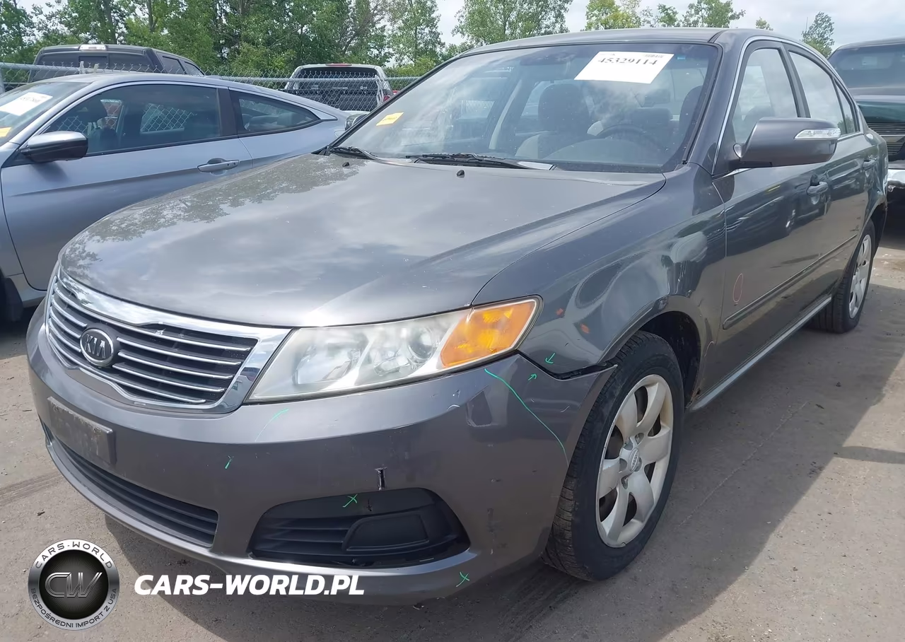 2009 Kia Optima Lx VIN:KNAGE228695352043 - 12