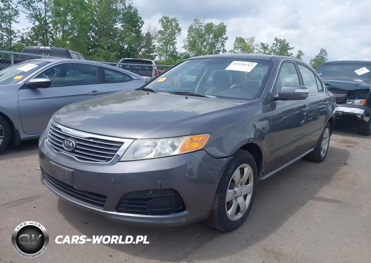 2009 Kia Optima Lx VIN:KNAGE228695352043 - 2