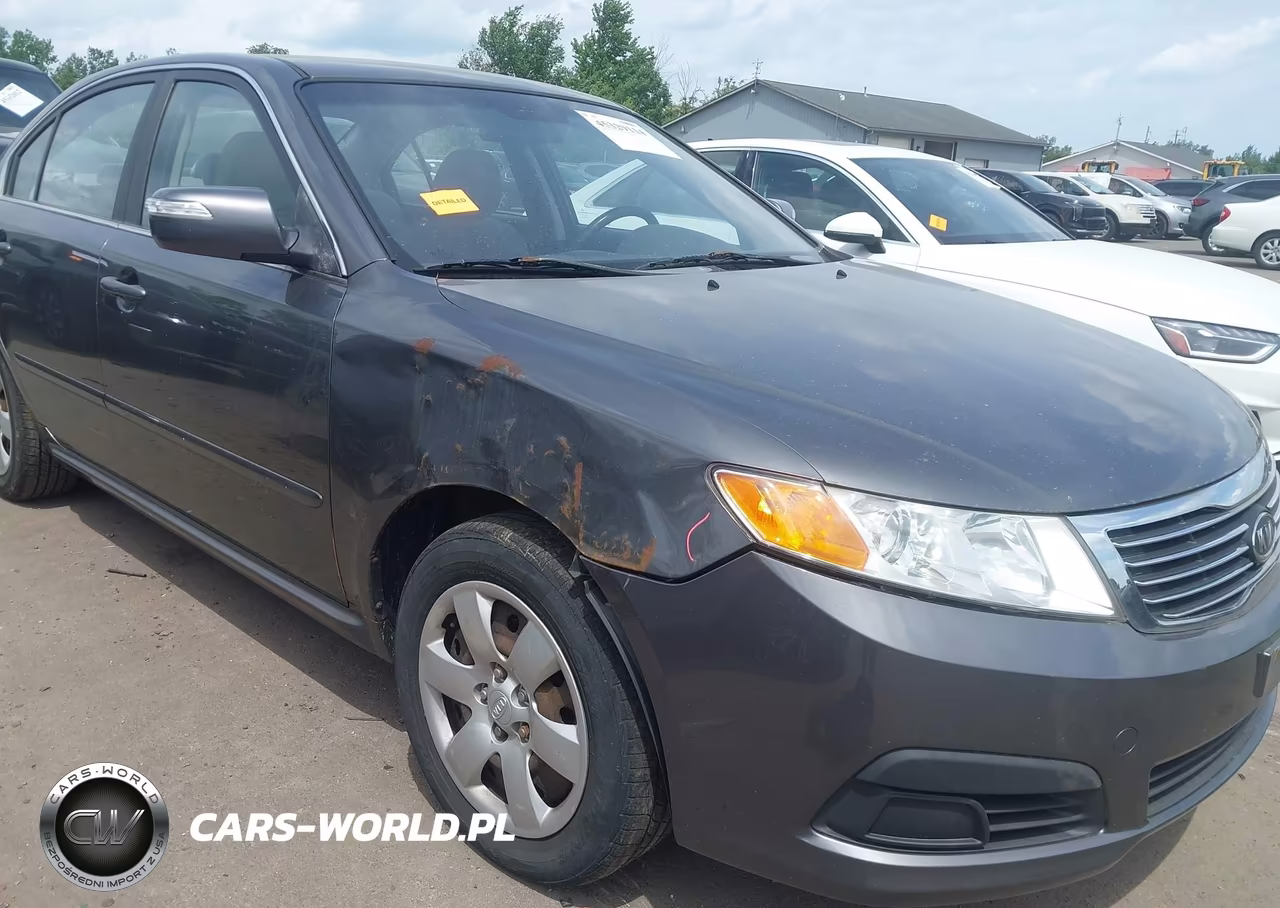 2009 Kia Optima Lx VIN:KNAGE228695352043 - 6