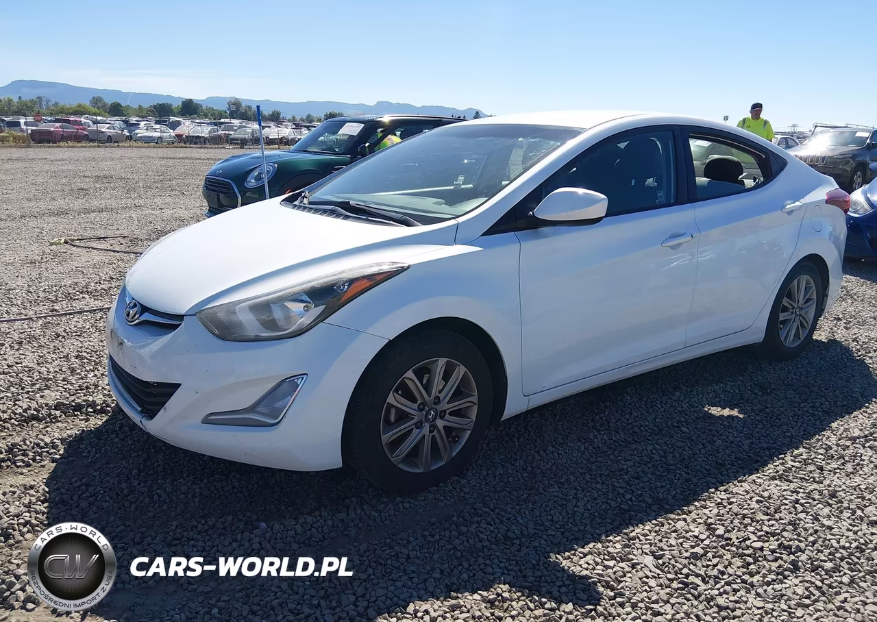 2016 Hyundai Elantra Se VIN:5NPDH4AE5GH762278 - 2