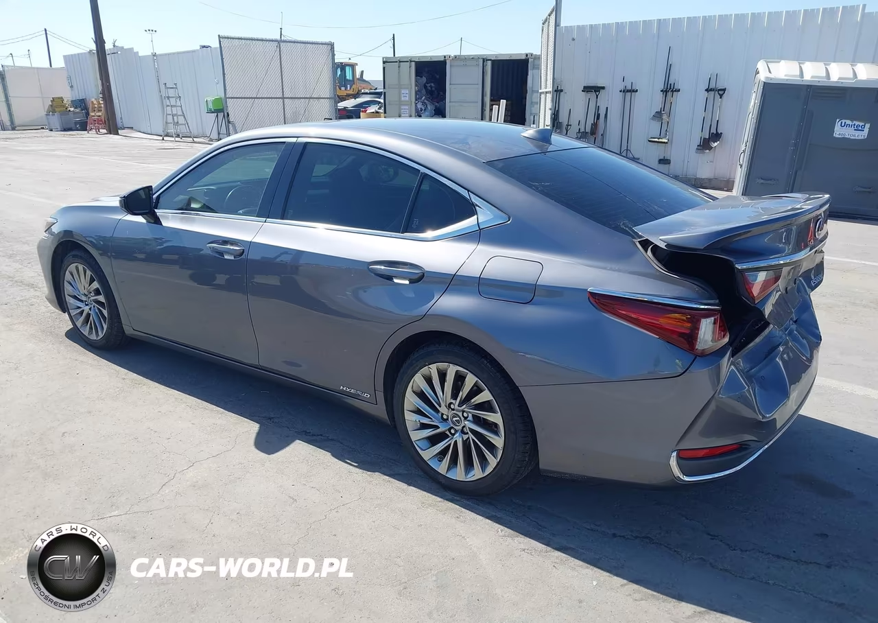 2019 Lexus Es 300H Luxury VIN:JTHB21B17K2013414 - 3