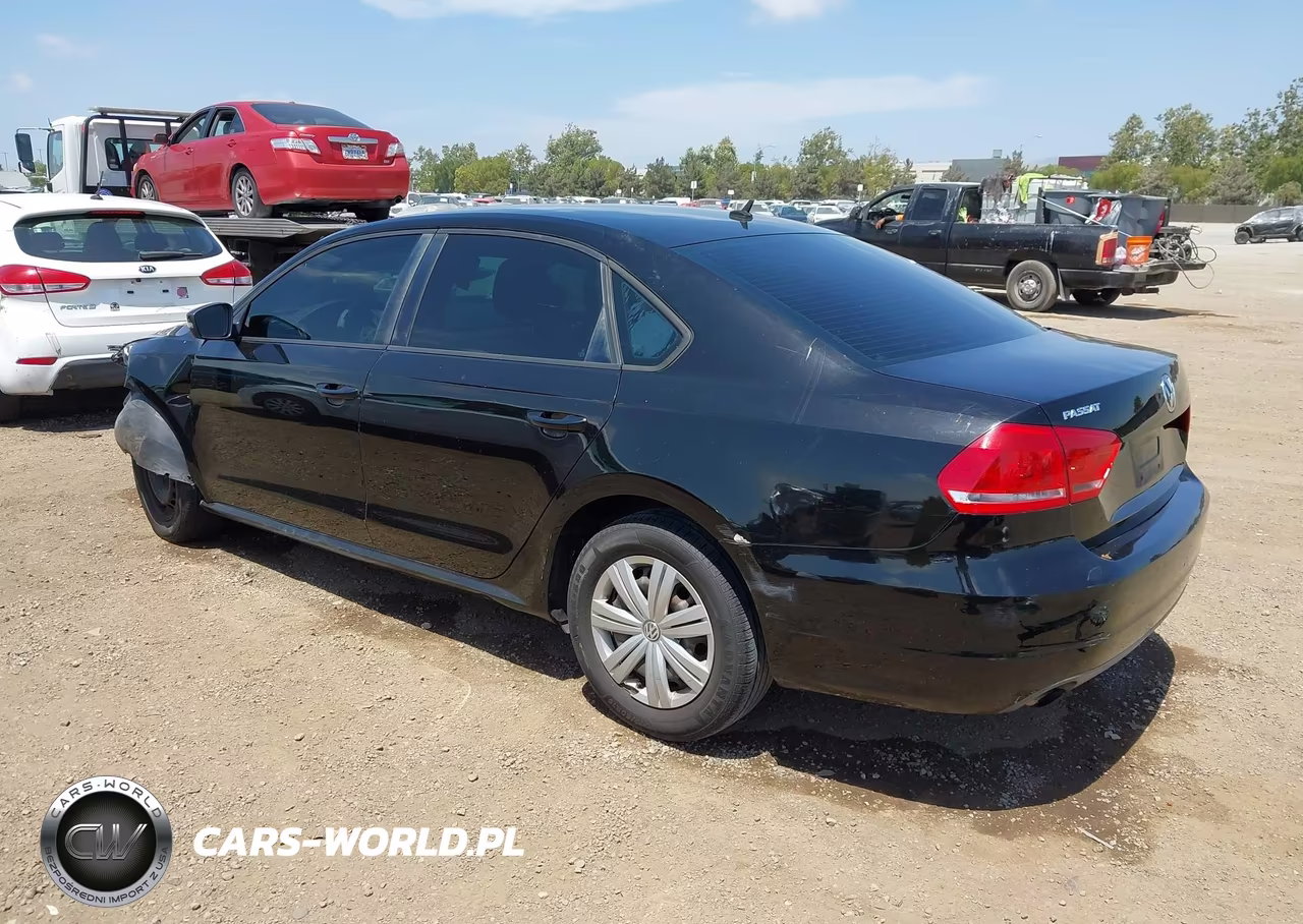 2014 Volkswagen Passat 2.5L S VIN:1VWAP7A3XEC014797 - 3