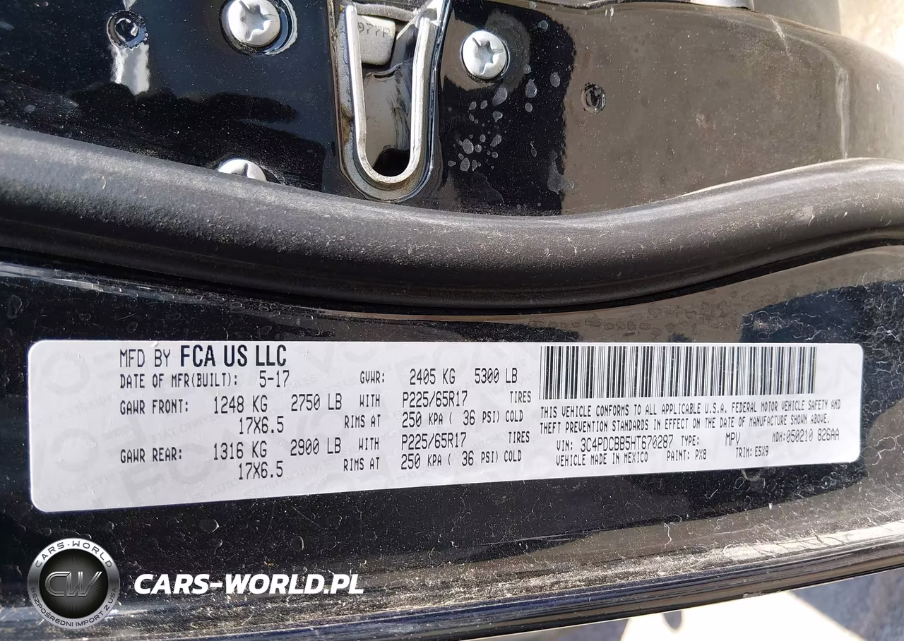 2017 Dodge Journey Sxt VIN:3C4PDCBB5HT670287 - 9