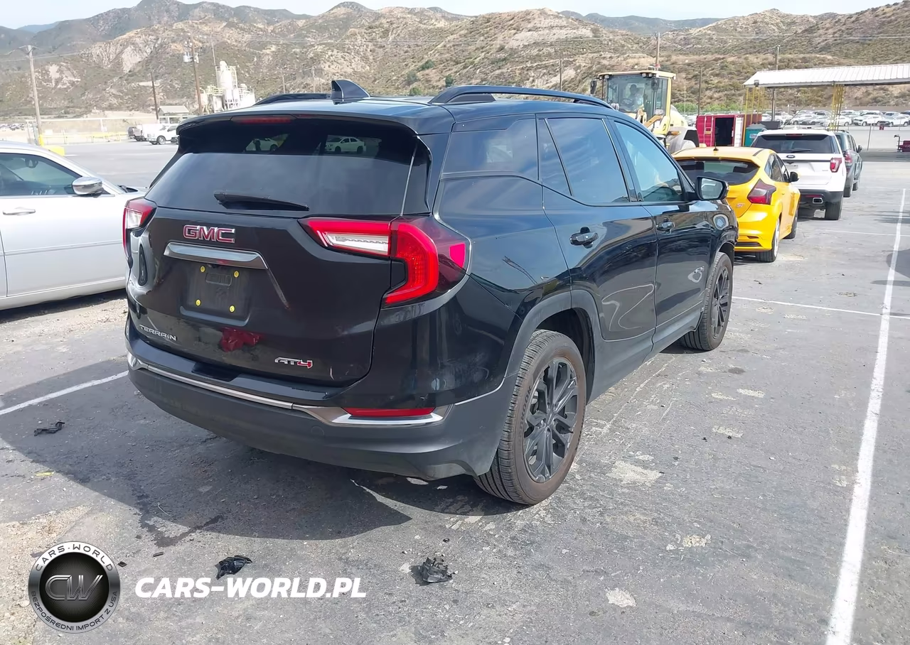 2022 GMC Terrain Awd At4 VIN:3GKALYEV4NL299263 - 4