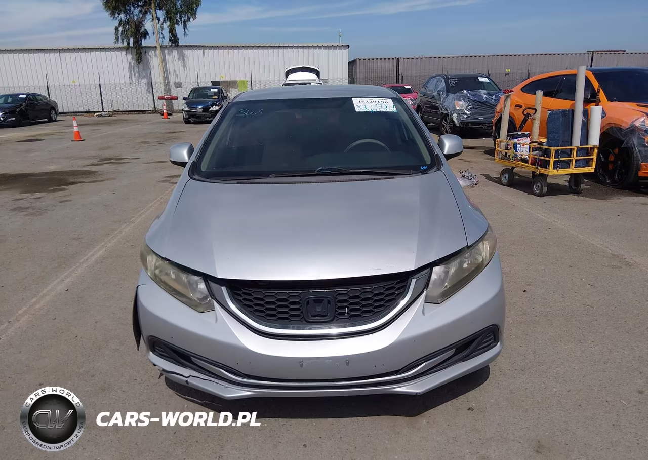 2013 Honda Civic Lx VIN:19XFB2F58DE240025 - 12
