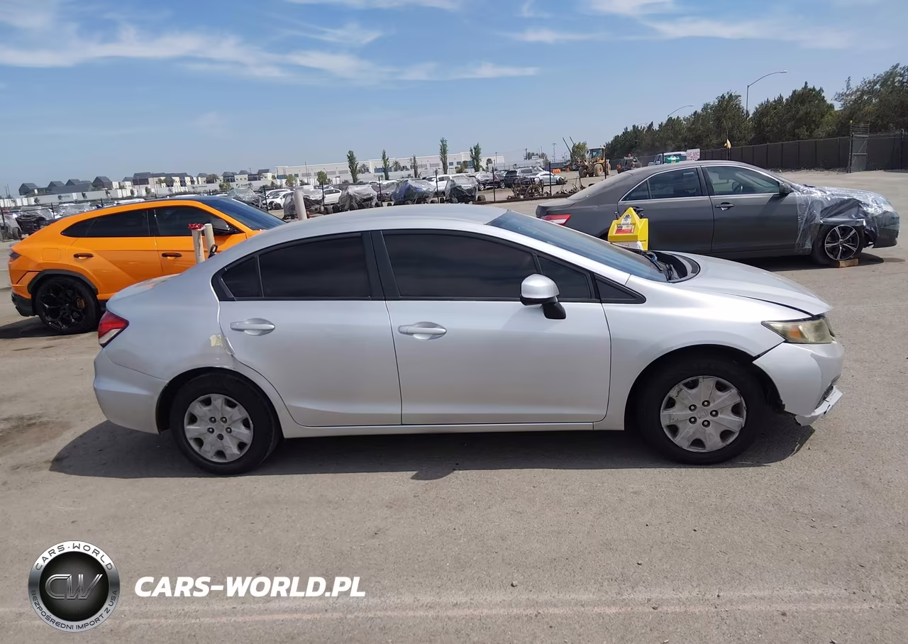 2013 Honda Civic Lx VIN:19XFB2F58DE240025 - 13