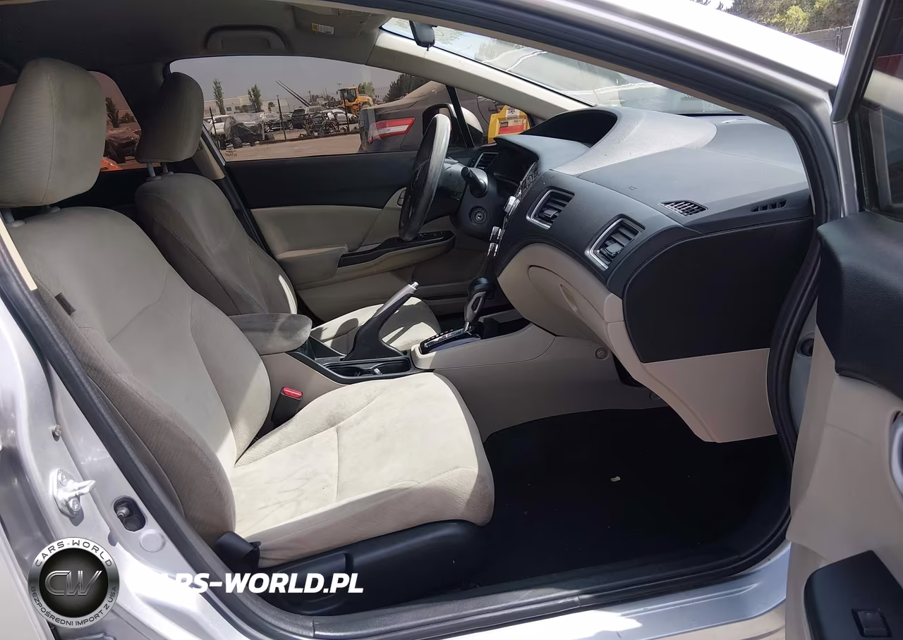 2013 Honda Civic Lx VIN:19XFB2F58DE240025 - 5