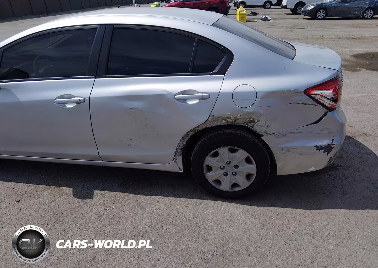 2013 Honda Civic Lx VIN:19XFB2F58DE240025 - 6