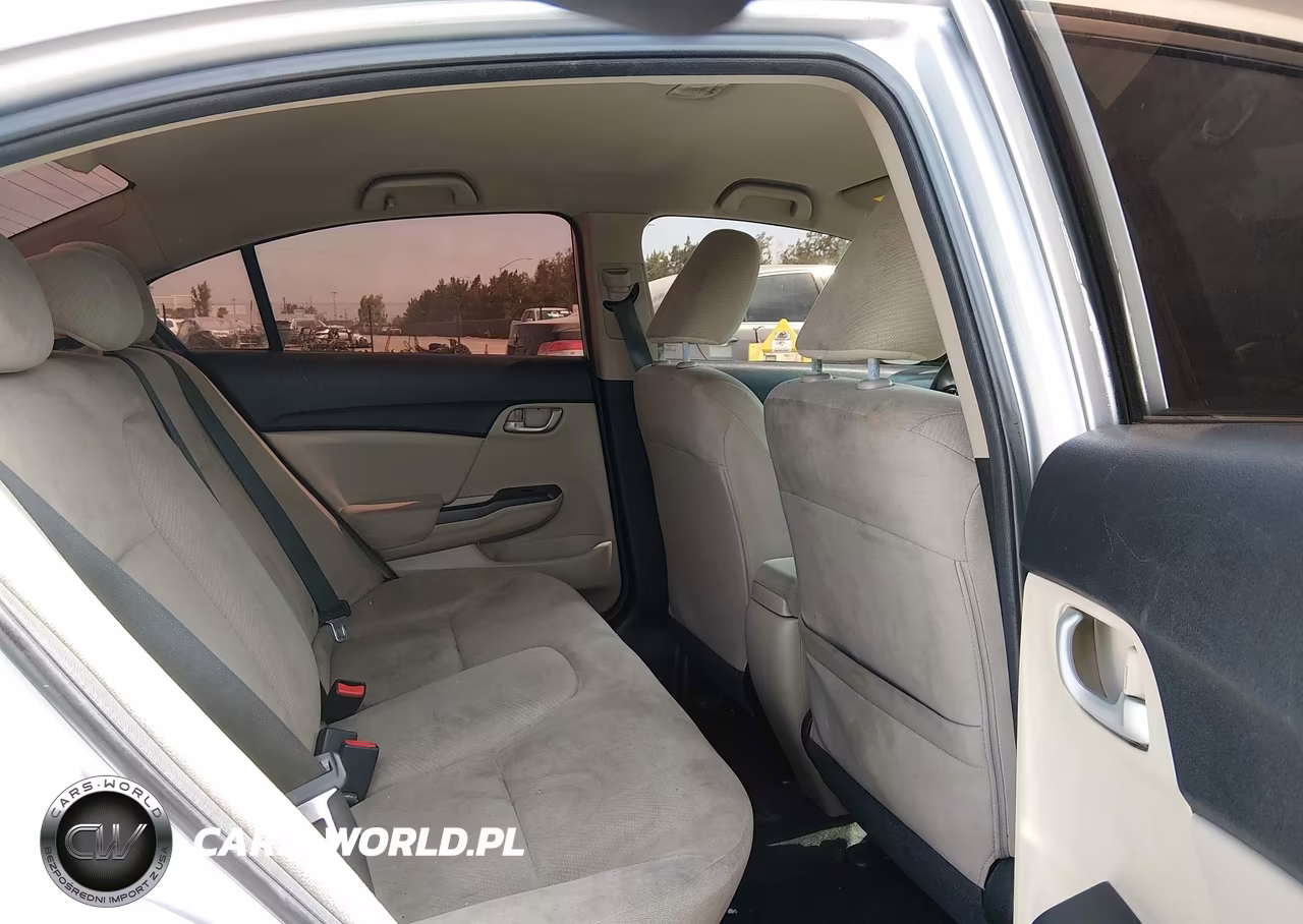 2013 Honda Civic Lx VIN:19XFB2F58DE240025 - 8