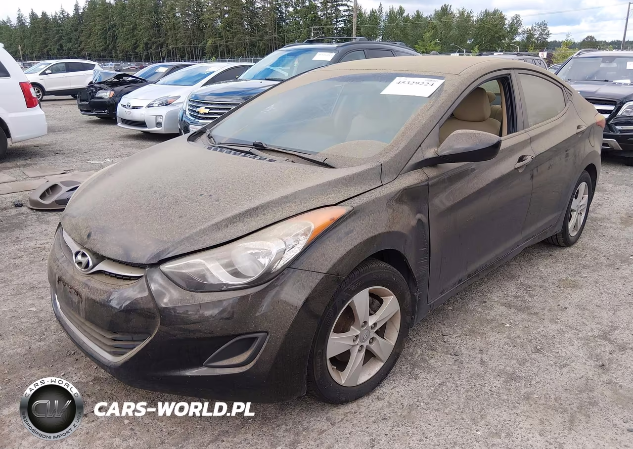 2011 Hyundai Elantra Gls VIN:5NPDH4AE7BH004158 - 2