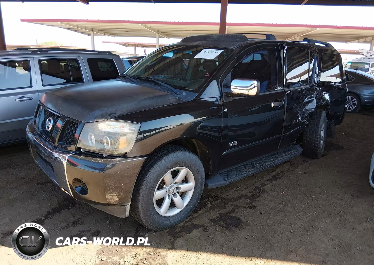 2007 Nissan Armada Se VIN:5N1AA08A27N722254 - 2