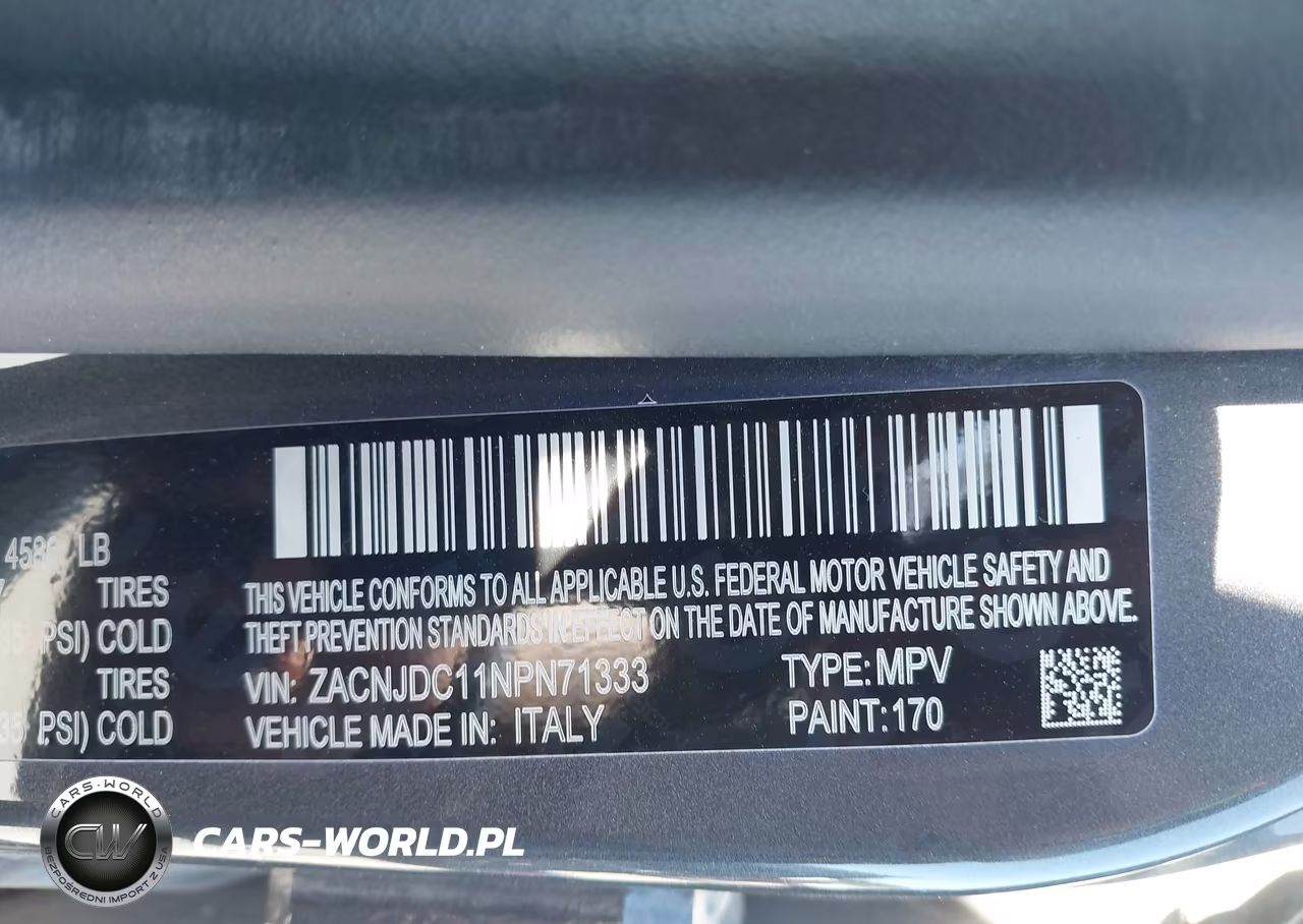 2022 Jeep Renegade Trailhawk 4X4 VIN:ZACNJDC11NPN71333 - 9