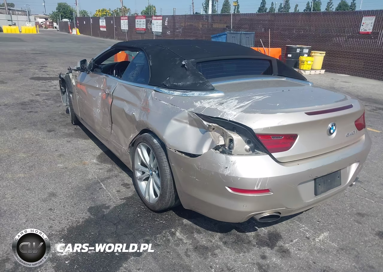2012 BMW 640I VIN:WBALW7C51CC618777 - 3