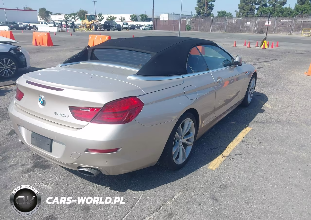 2012 BMW 640I VIN:WBALW7C51CC618777 - 4