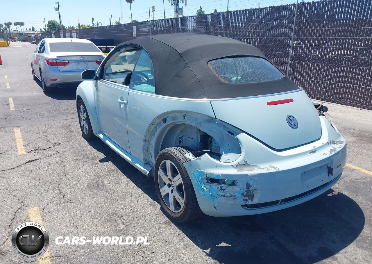 2006 Volkswagen New Beetle 2.5 VIN:3VWRF31Y26M306986 - 3