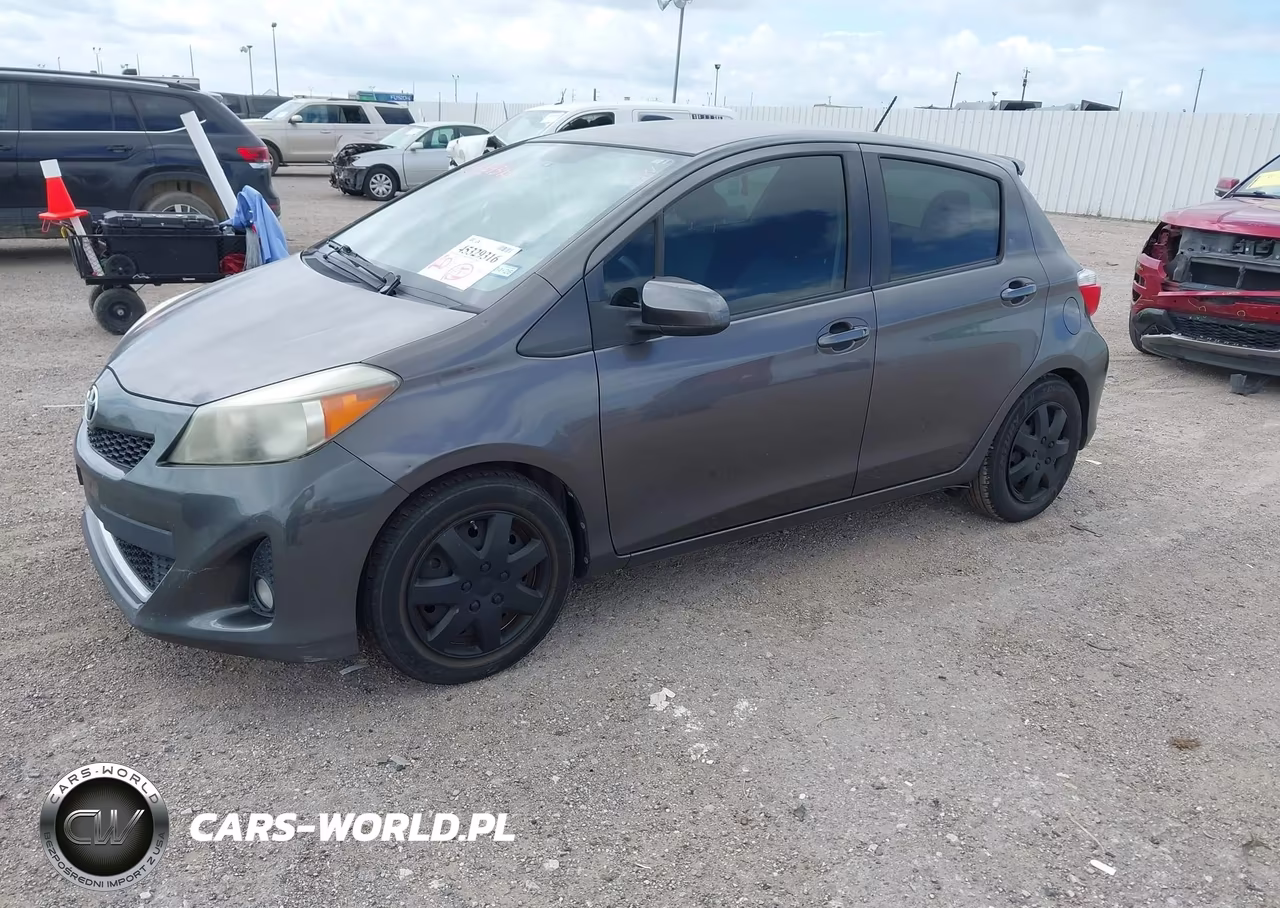 2013 Toyota Yaris Se VIN:JTDKTUD39DD564241 - 2