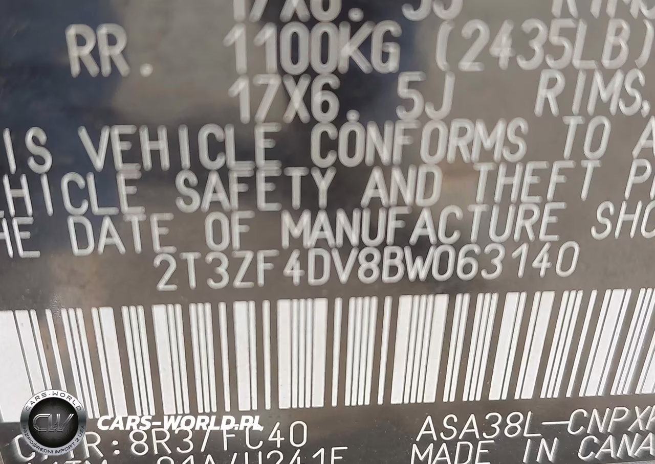 2011 Toyota Rav4 VIN:2T3ZF4DV8BW063140 - 9