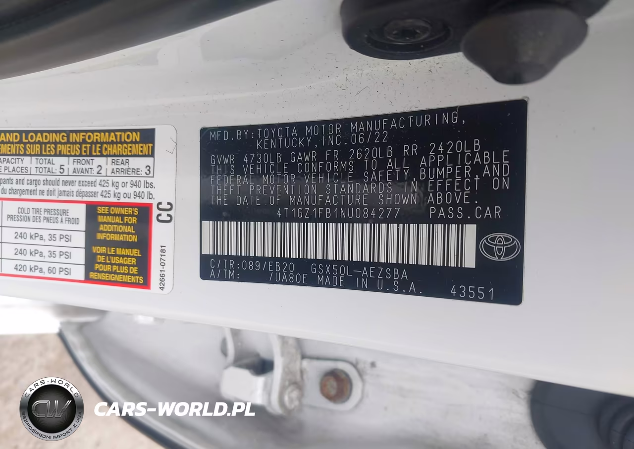 2022 Toyota Avalon Touring VIN:4T1GZ1FB1NU084277 - 9