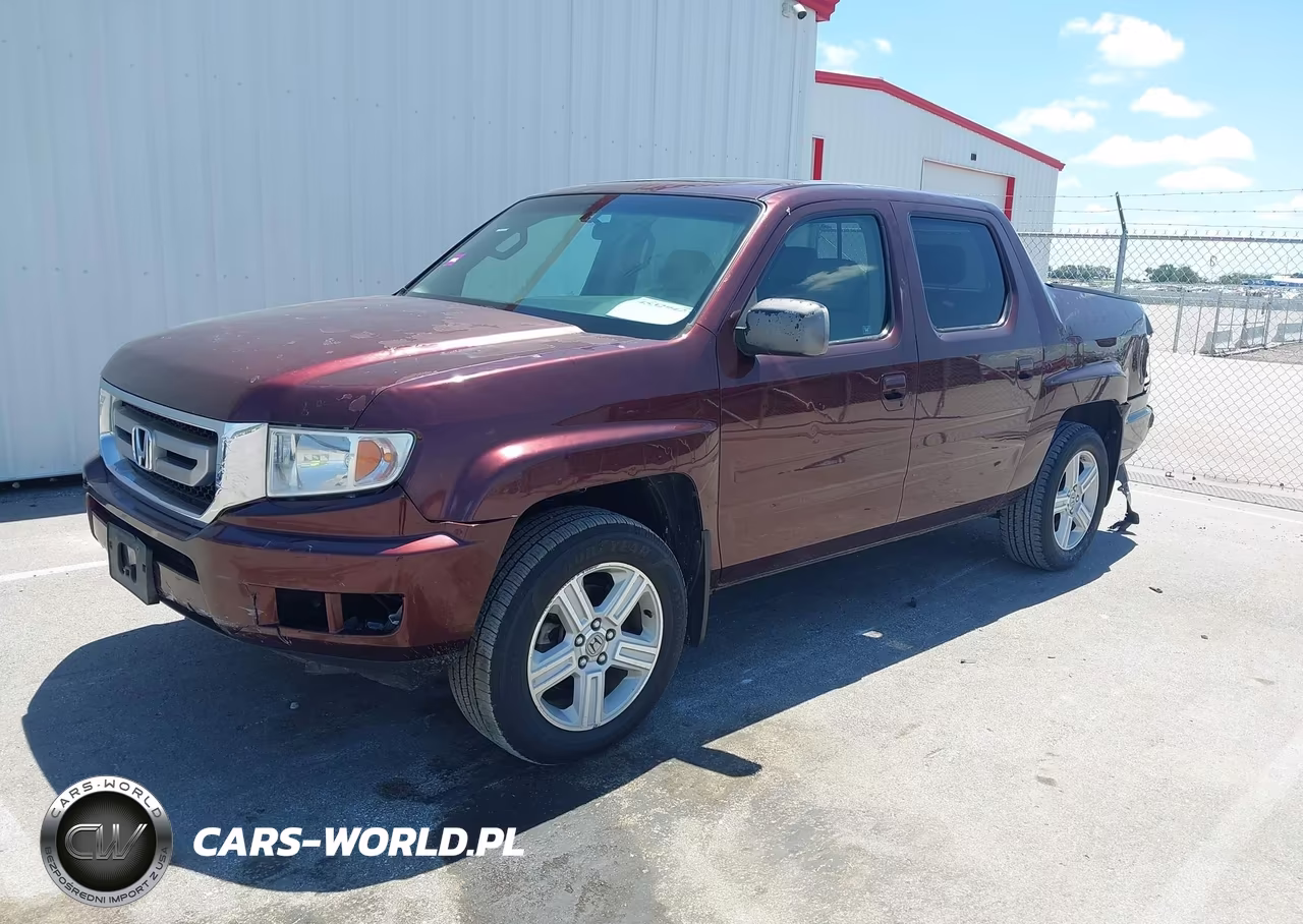 2010 Honda Ridgeline Rtl VIN:5FPYK1F50AB002606 - 2