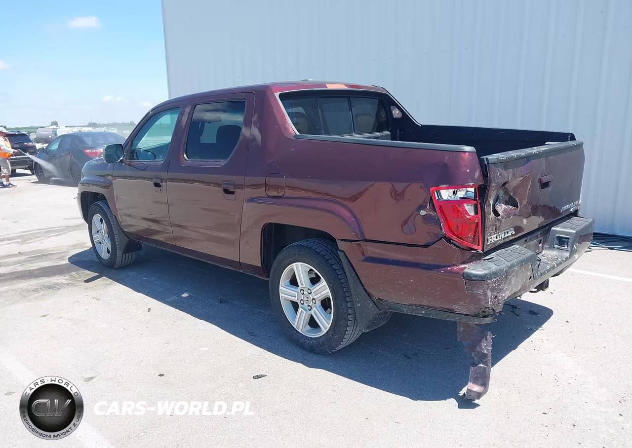 2010 Honda Ridgeline Rtl VIN:5FPYK1F50AB002606 - 3