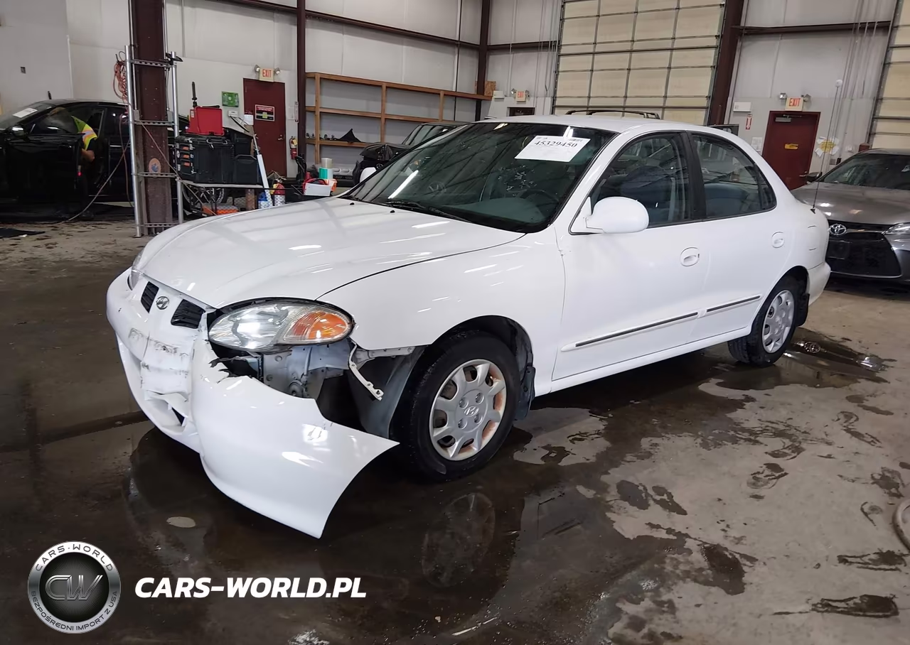 2000 Hyundai Elantra Gls VIN:KMHJF35F4YU920358 - 2