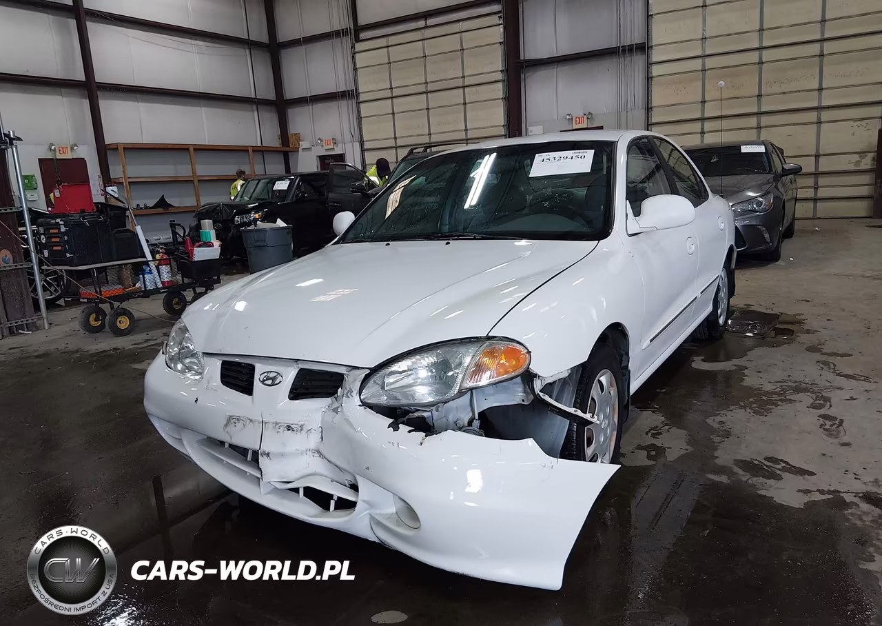 2000 Hyundai Elantra Gls VIN:KMHJF35F4YU920358 - 6