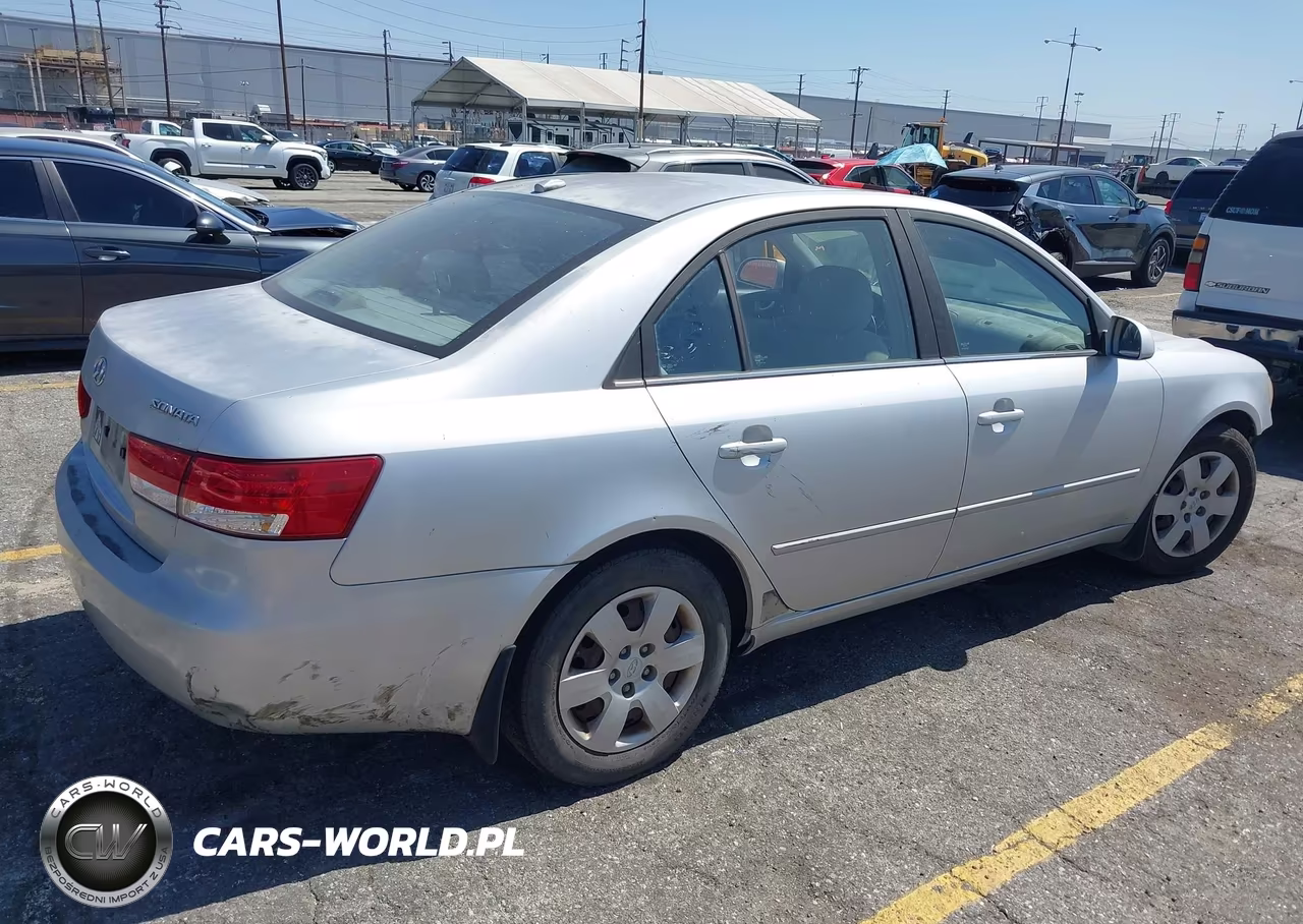 2007 Hyundai Sonata Gls VIN:5NPET46C27H247605 - 4