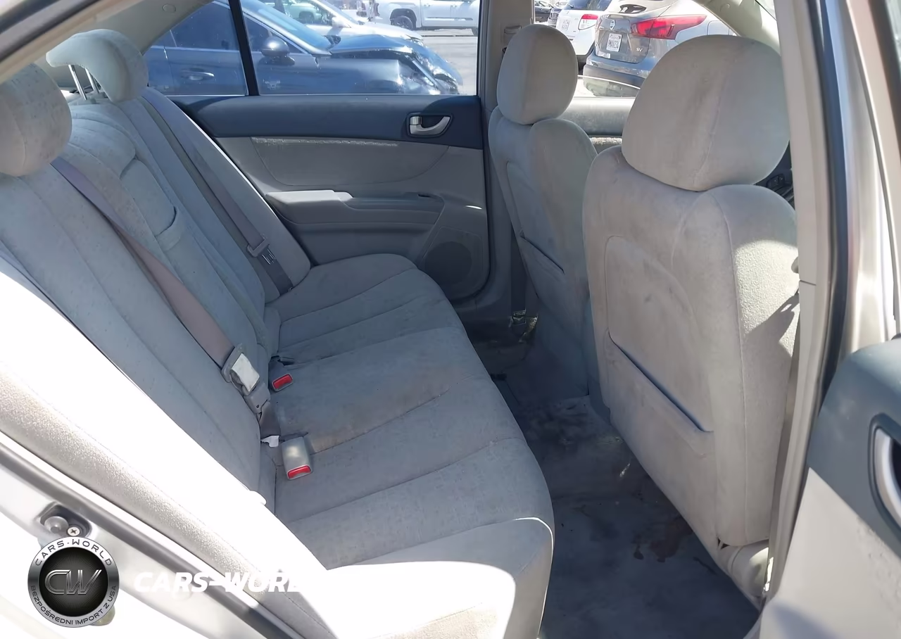 2007 Hyundai Sonata Gls VIN:5NPET46C27H247605 - 8