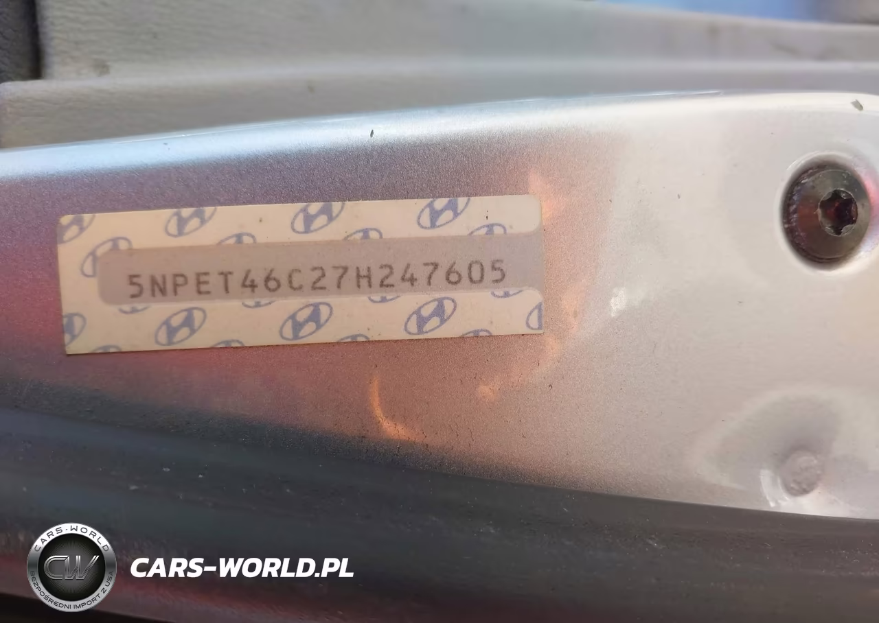 2007 Hyundai Sonata Gls VIN:5NPET46C27H247605 - 9