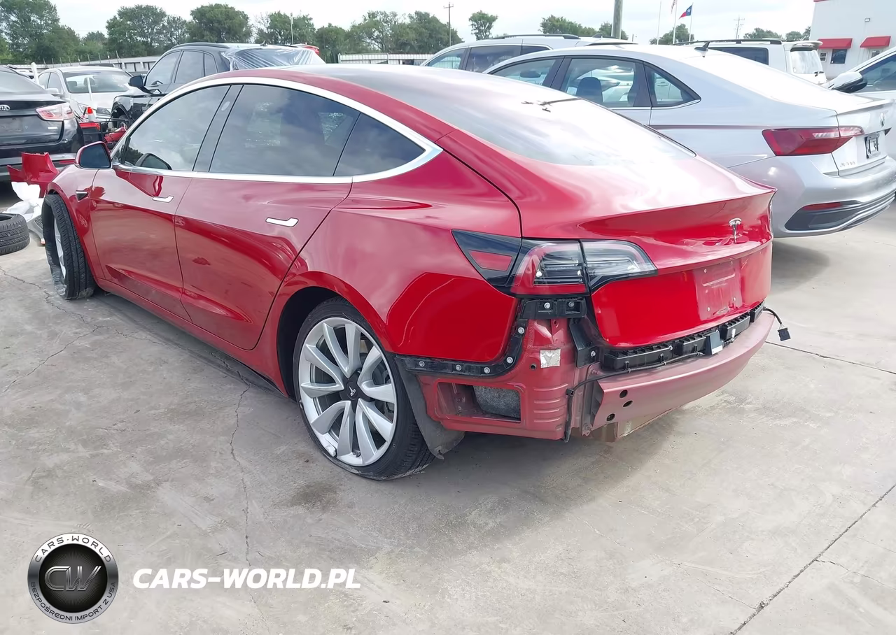2018 Tesla Model 3 Long Range-Mid Range VIN:5YJ3E1EA5JF018132 - 3