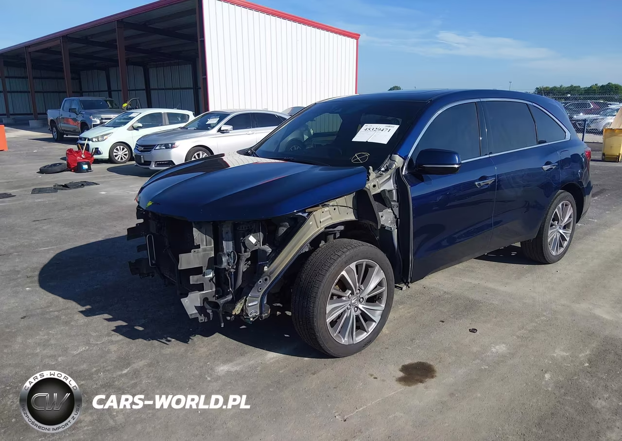 2017 Acura Mdx Technology Package VIN:5J8YD4H51HL003600 - 2