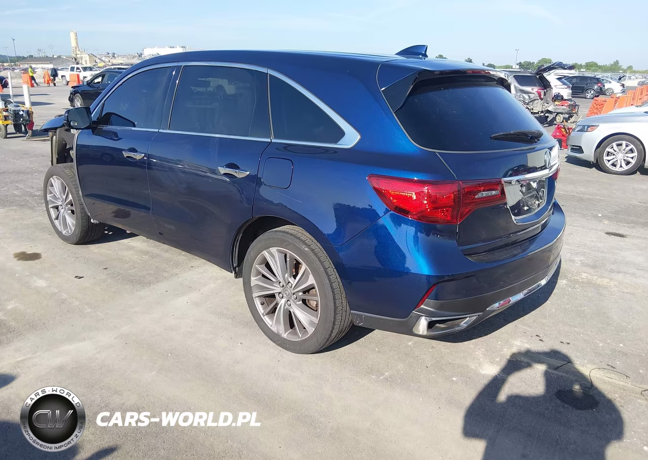 2017 Acura Mdx Technology Package VIN:5J8YD4H51HL003600 - 3
